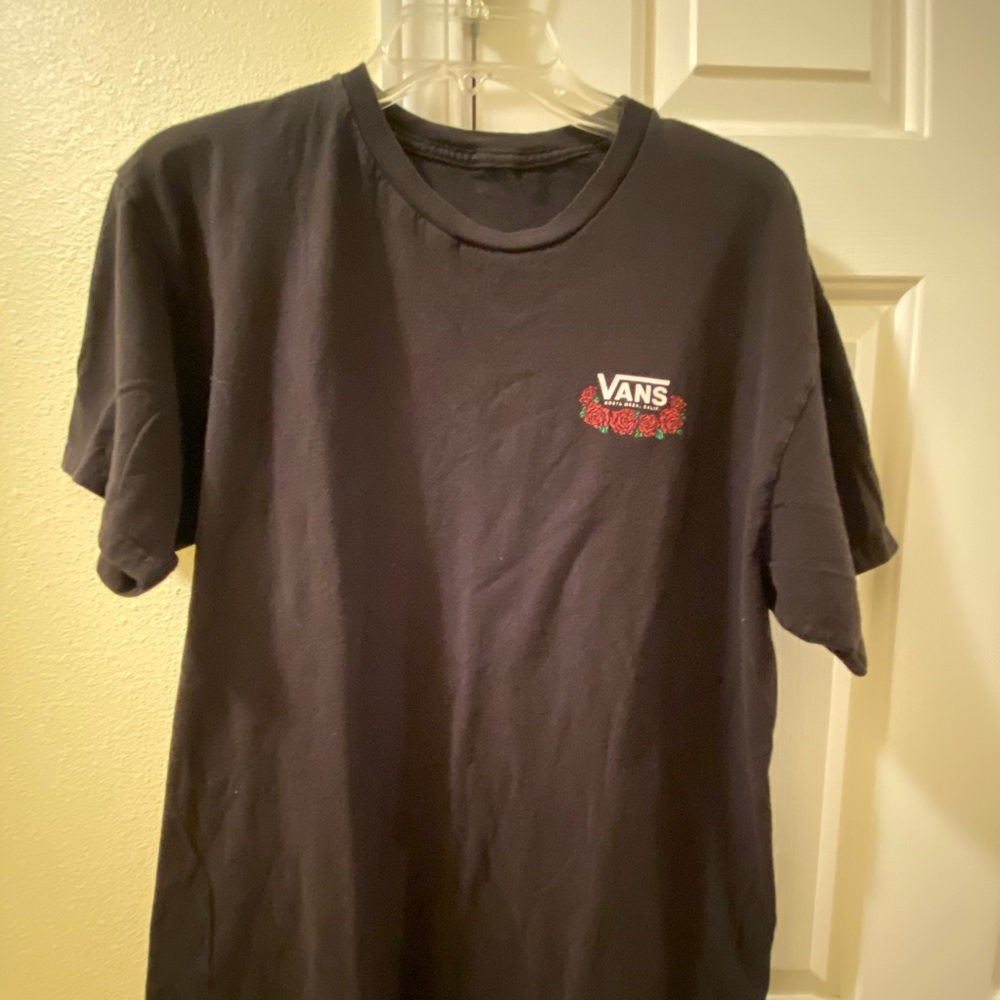 Vans size L black short sleeve T-Shirt